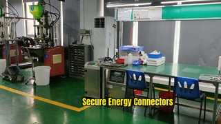 1Core Pos Neg Pole Energy Storage Connector Plug+Socket