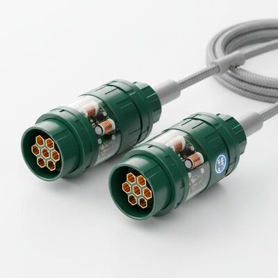 Male And Female Green Power Connectors Featuring Power Factor ≥0.99 Energy Transmission Components for Electrical Systems