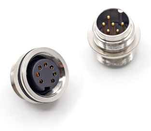 Aviation Plug Socket Type waterproof Male Plug 6 PIN M16 panel circular Automotive DIN AISG Connector