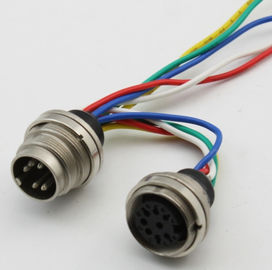 Industrial Automation AISG Connector 8 Pin Straight Orientation For Surface Mounted