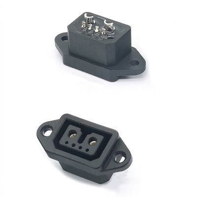 40A 500V Waterproof LEV Charging Connector 2+4 Pin Socket
