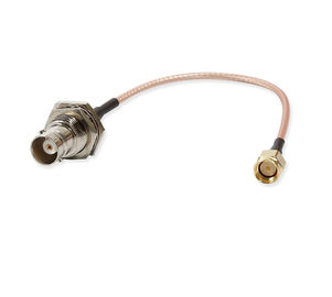 Cable Pigtail Sma Bulkhead Connector , 	20CM Length Sma Rf Connector