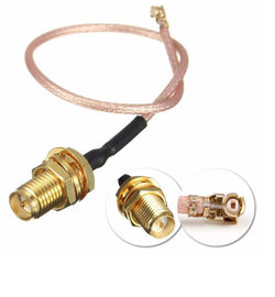 DC To 6GHz Coaxial Cable Connectors , RG316 Waterproof Sma Connector