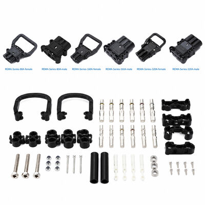REMA DIN Heavy Duty Battery Connector 80A-320A for Electric Forklifts