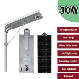 30W Solar Powered Street Lights With 3MP CCTV Camera And Motion Sensor