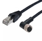 M12 Wire 8 Pin Cable Connector M12 8 Pin X Code To Male RJ45 Overmoulded