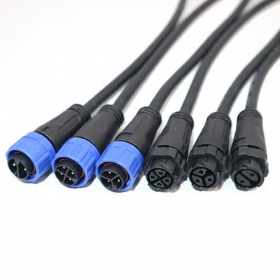 M16 Series IP67 Waterproof Quick-Lock Circular Connector 2-5 PIN and 8-15A for Electric Motorcycles