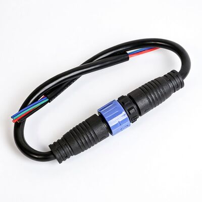 M16 Series IP67 Waterproof Quick-Lock Circular Connector 2-5 PIN and 8-15A for Electric Motorcycles