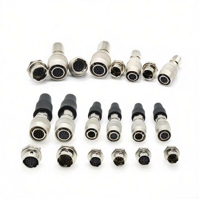 12PIN HRS Push-Pull Self-Locking Industrial Camera Connector For Machine Vision