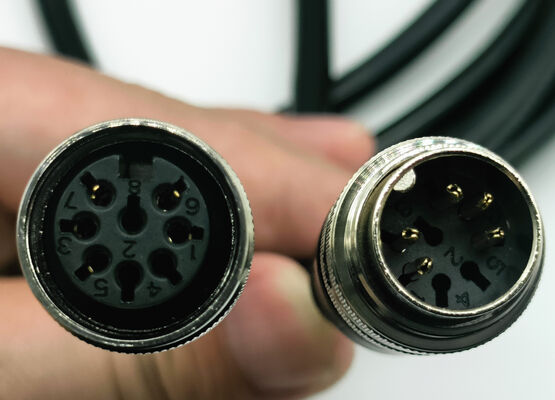 High-Performance AISG Cable Assembly Features A 5-Pin Circular Connector