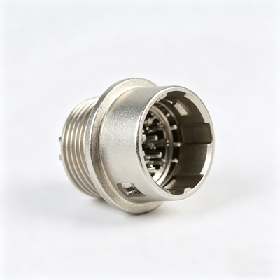 HR10A Series 12-Pin Circular Connector Male/Female Solder Type Receptacle for Industrial Cameras