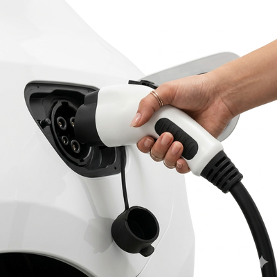 Factory Supply SAE J1772 Type 1 EV Charging Plug 32A 240V AC Connector for Electric Vehicle Charging