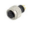 A Code Automotive M12 Circular Connector Ip67/Ip68 Female Moulding Connector For Industry