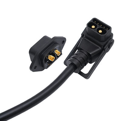 ND2+5 / ND2+6 Lithium Battery Charger, New Energy Battery Electric Vehicle IP67 Waterproof Connector