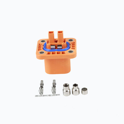 2 Core HV Small Current Straight Plug Waterproof Connector for EV/NEV