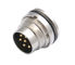 Electric Waterproof Cable Connector , Multi Pin Waterproof Cable Connector
