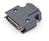Silver Surface 3M Scsi Zinc Die Casting  MDR 26 Pin Waterproof Panel Mount Connector