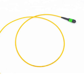 Optical Fiber MPO Patch Cord , 8F APC(F)-LC/UPC SM 3M Fiber Optic Patch Cord