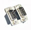 Plug In Type 25 Pin D Sub Male Connector Fire Resistance / Flame Retardant