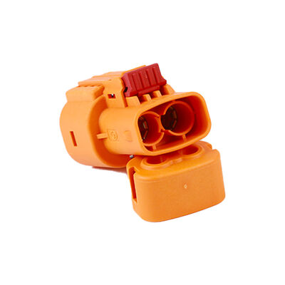 EV High Voltage Interlock Connector 2 Pin Straight Type for Energy Storage & Electric Vehicles