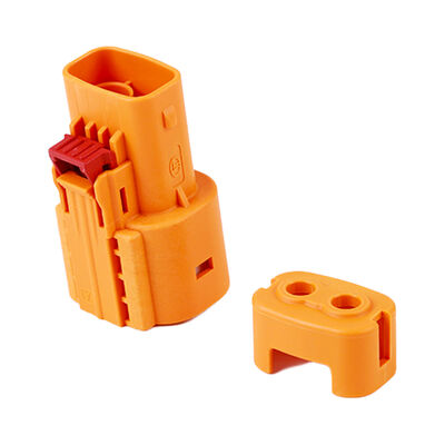 2-Pin EV High Voltage Interlock Connector (Straight) | RitianLink