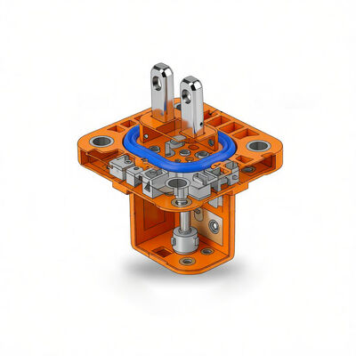 2 Pin HV Small Current Connector EV Waterproof Straight Plug