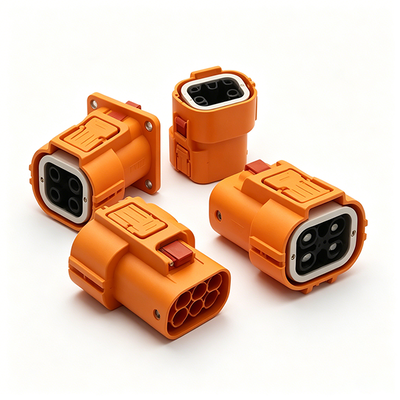 Small Square HVIL Connector 800V 46A for EV | RitianLink