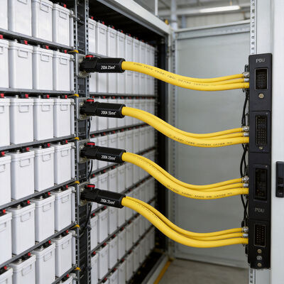 25mm² Energy Storage Cable Assemblies And Wire Harness Processing For Energy Storage Cabinet