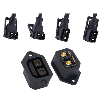 ND2+5 / ND2+6 EV Battery Charging Connector IP67 Waterproof 50A Power Plug