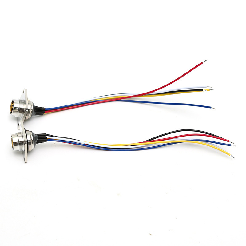 AISG Series Circular Copper Alloy Flange Mount Cable Assemblies and ...