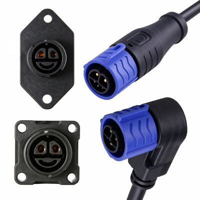 IP67 Waterproof Electric Motorcycle Charging Connector 50A EV Plug