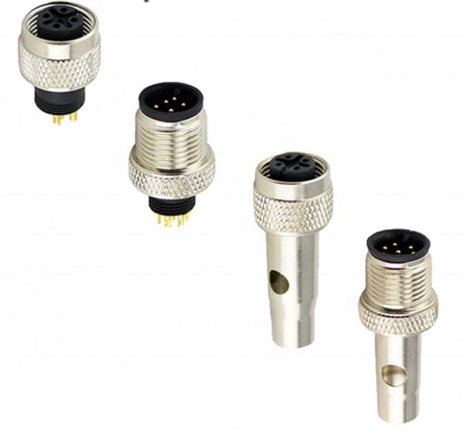 DIN 6 PIN M16 waterproof connector Male Female Shielded Crimp Circular